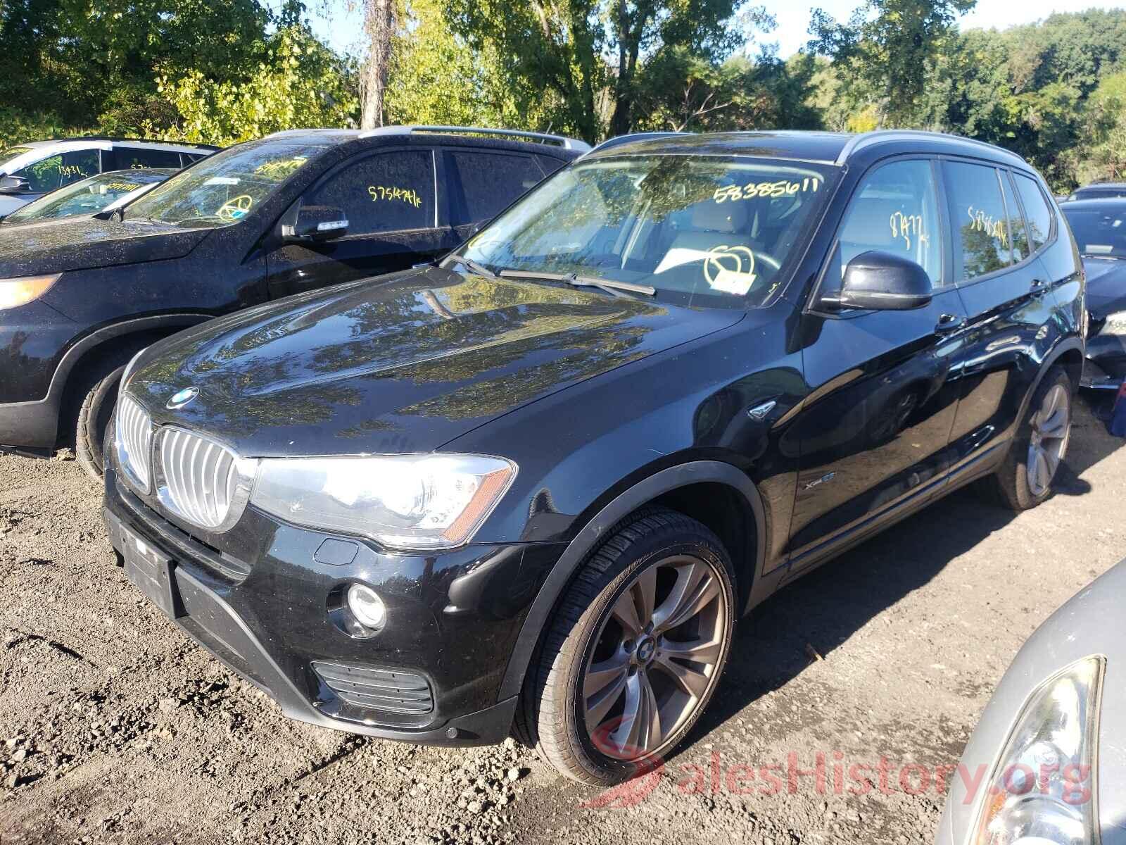 5UXWX9C57G0D86199 2016 BMW X3