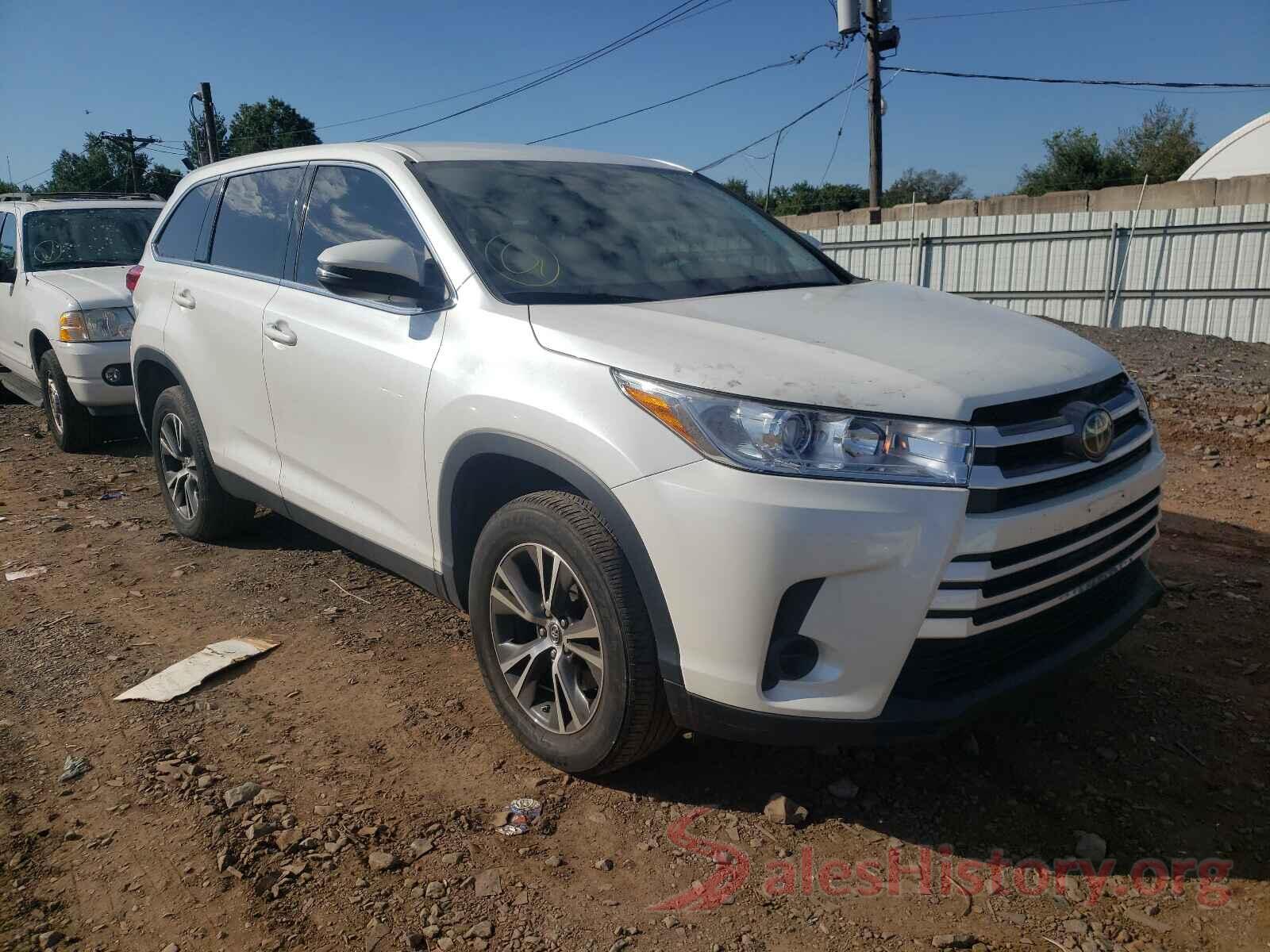 5TDZZRFH7KS320723 2019 TOYOTA HIGHLANDER