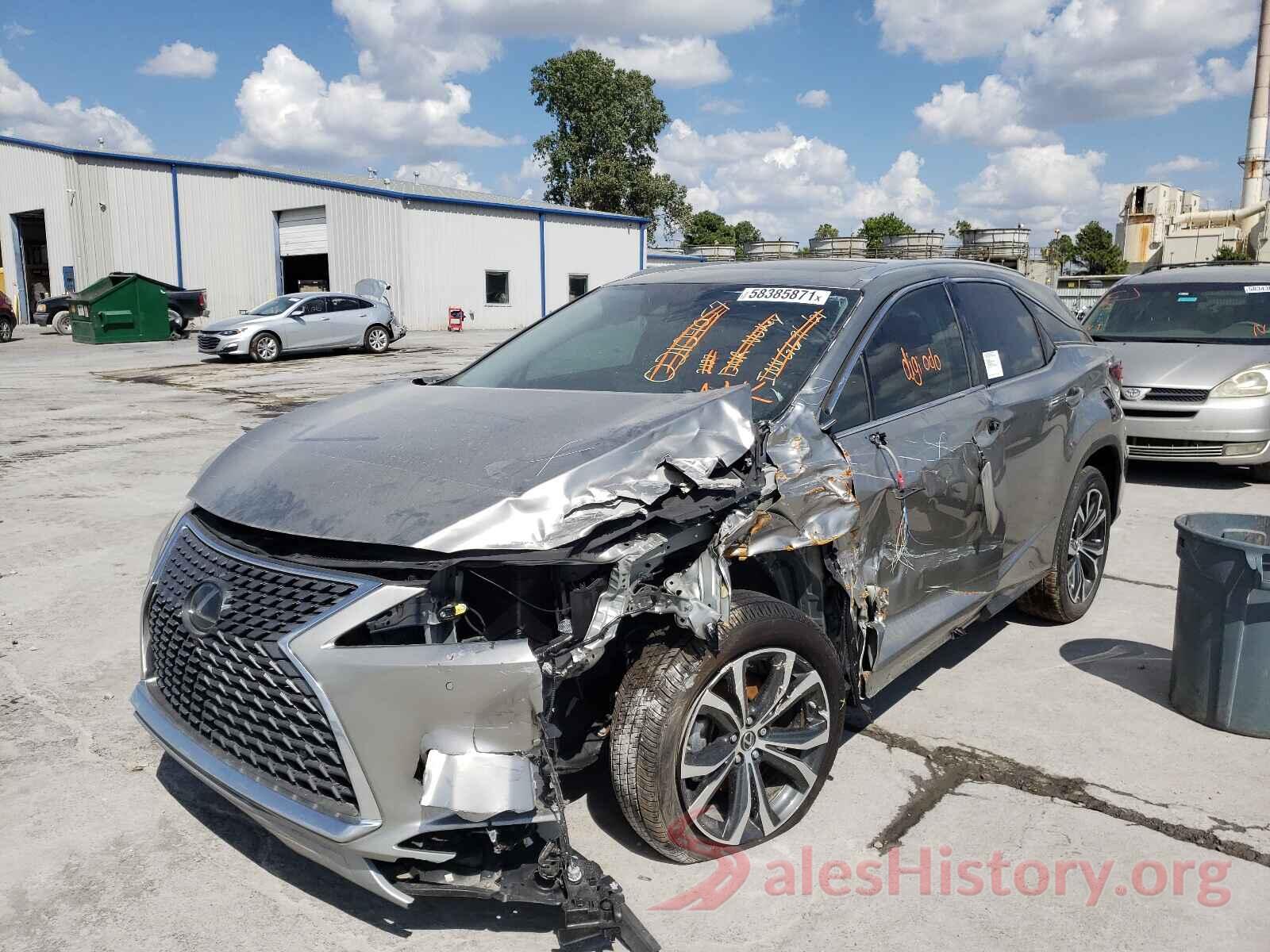 2T2HZMAA0MC206711 2021 LEXUS RX350