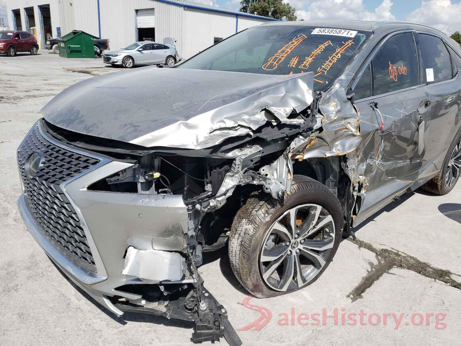 2T2HZMAA0MC206711 2021 LEXUS RX350