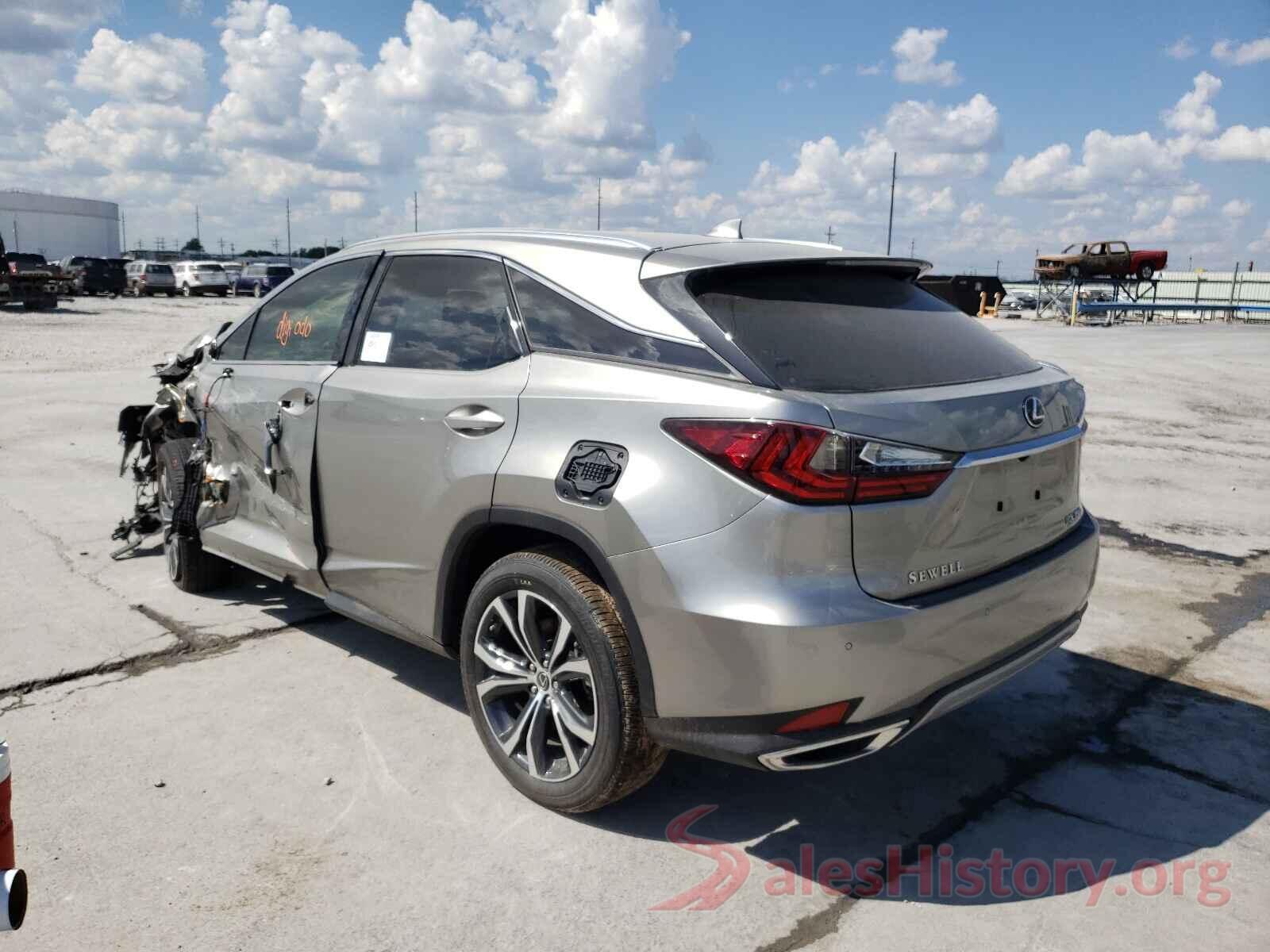 2T2HZMAA0MC206711 2021 LEXUS RX350