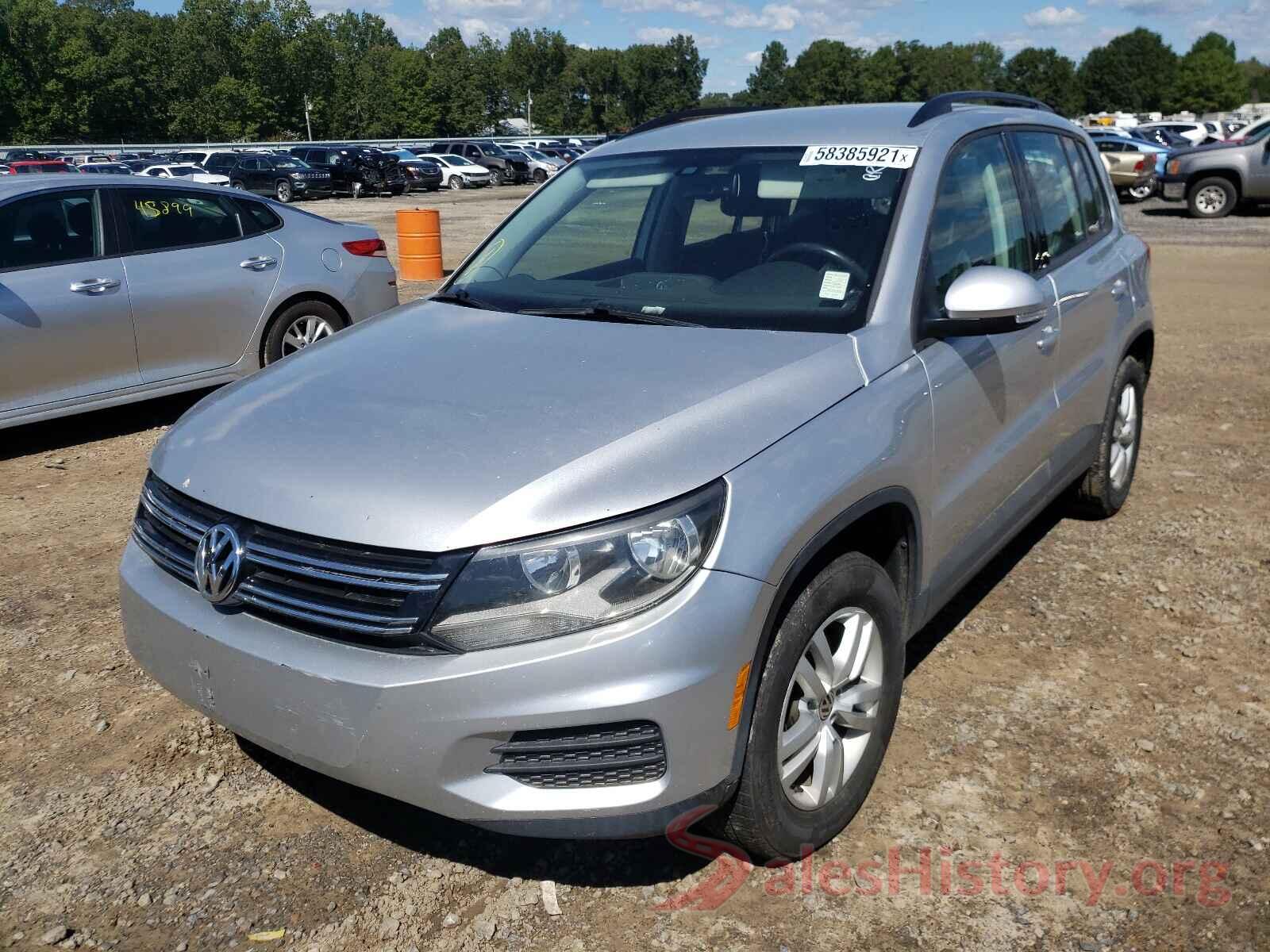 WVGAV7AX2HK031532 2017 VOLKSWAGEN TIGUAN