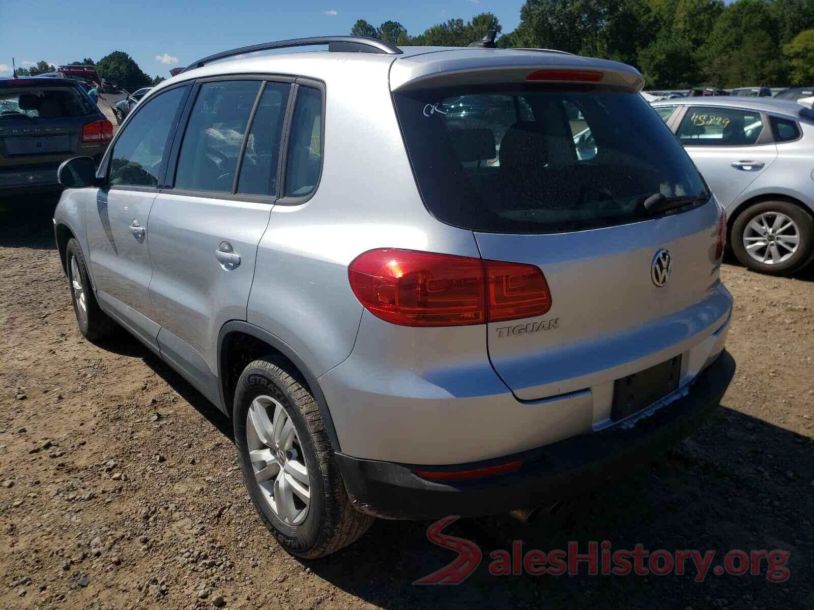 WVGAV7AX2HK031532 2017 VOLKSWAGEN TIGUAN