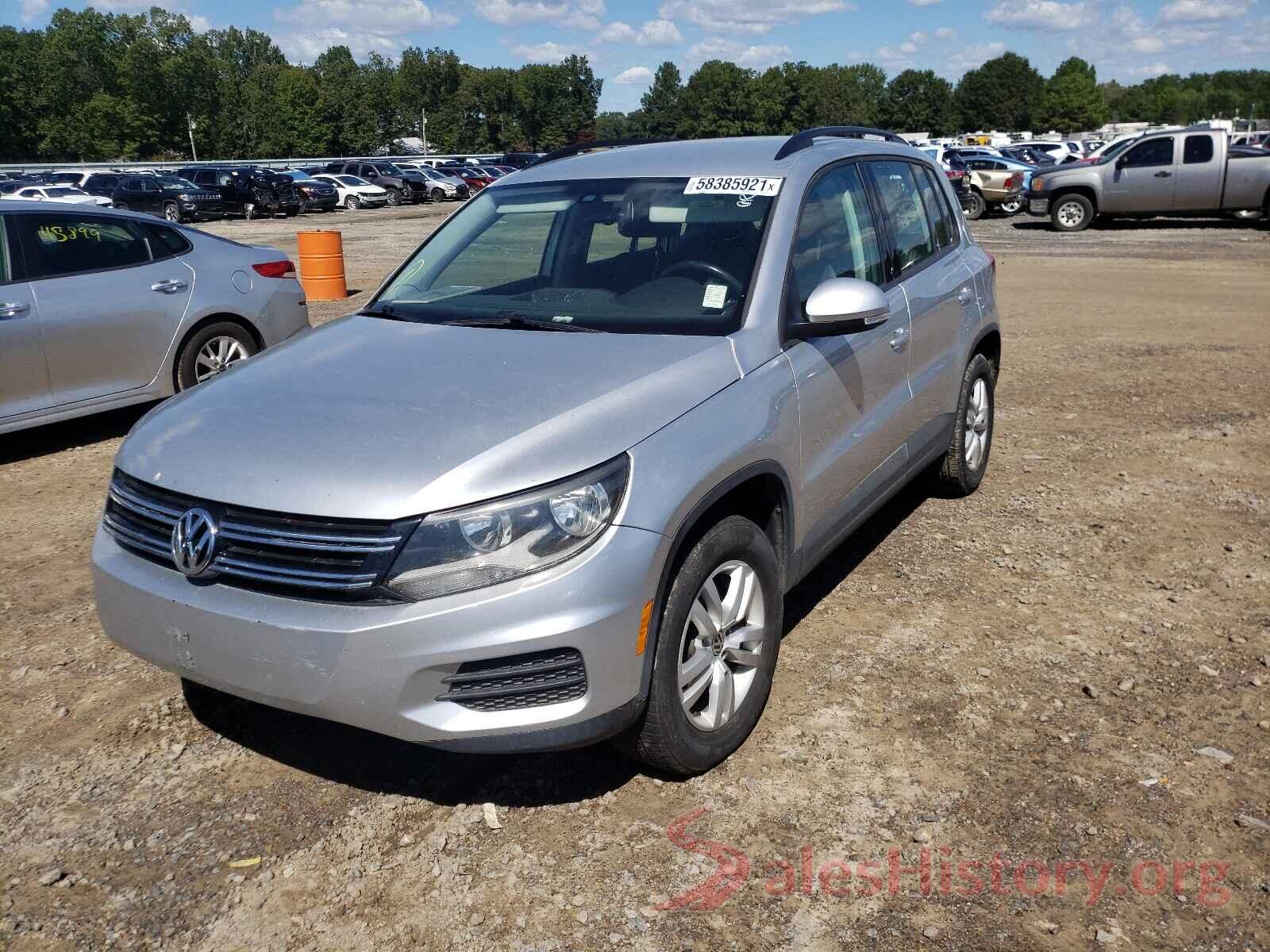 WVGAV7AX2HK031532 2017 VOLKSWAGEN TIGUAN