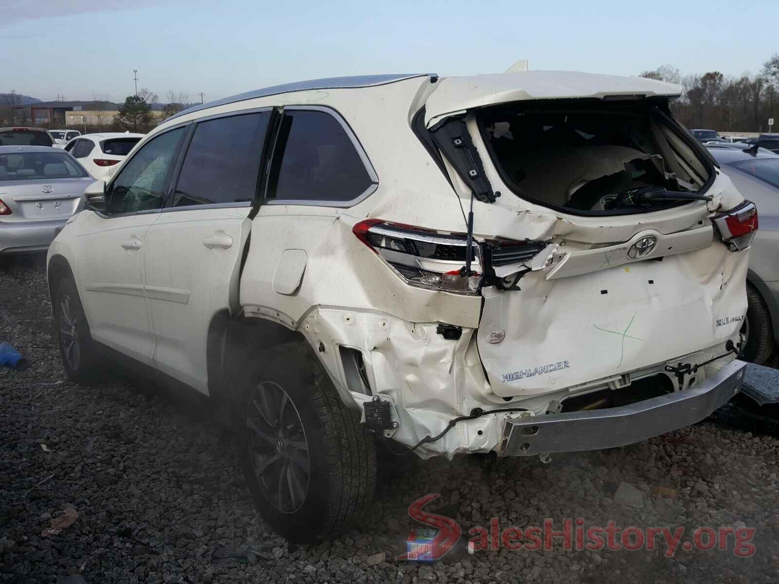 5TDJZRFH0KS997867 2019 TOYOTA HIGHLANDER