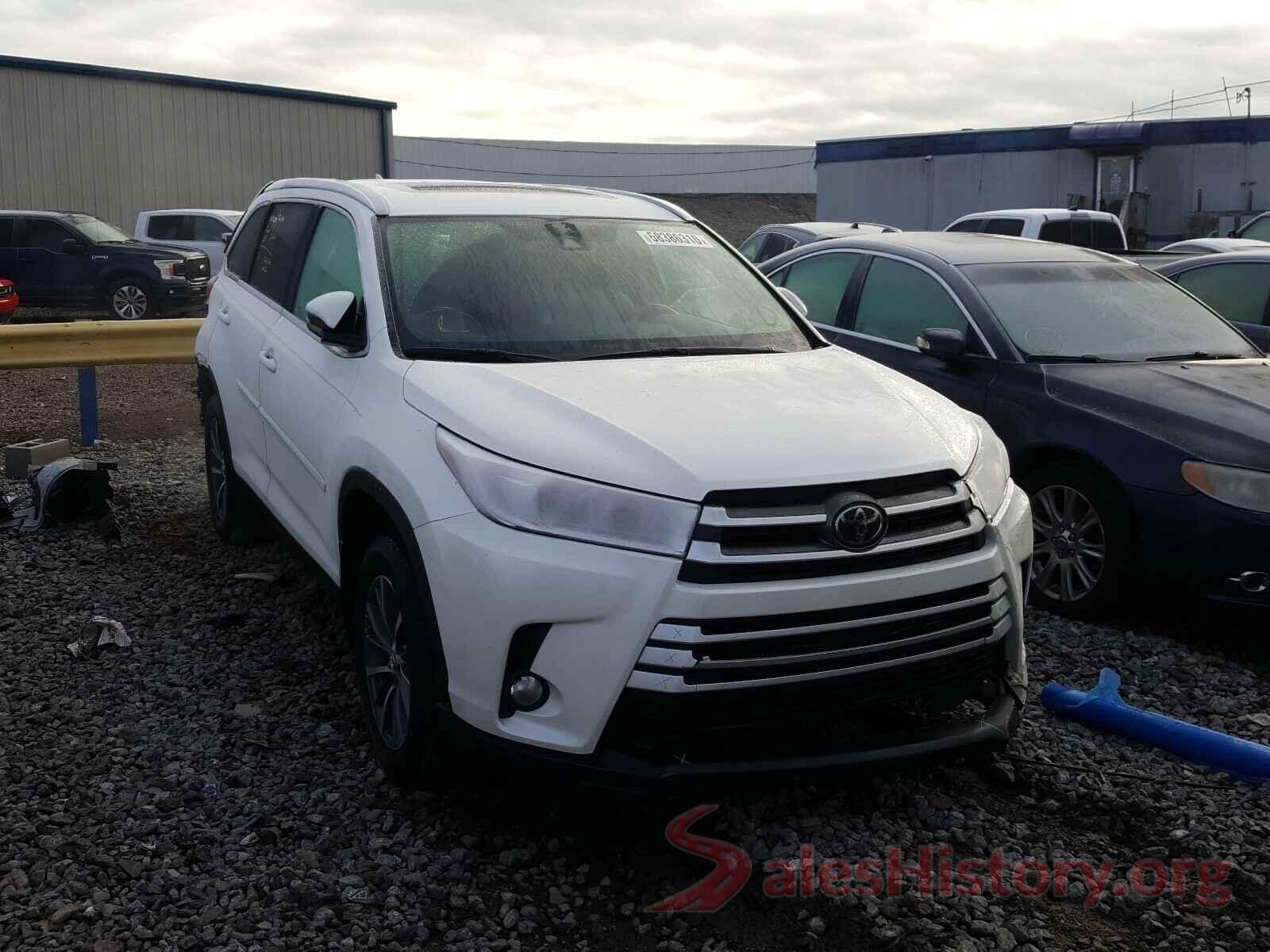 5TDJZRFH0KS997867 2019 TOYOTA HIGHLANDER