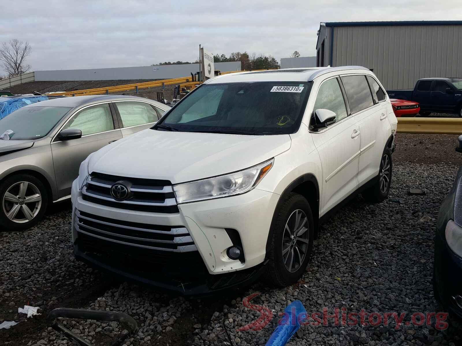 5TDJZRFH0KS997867 2019 TOYOTA HIGHLANDER