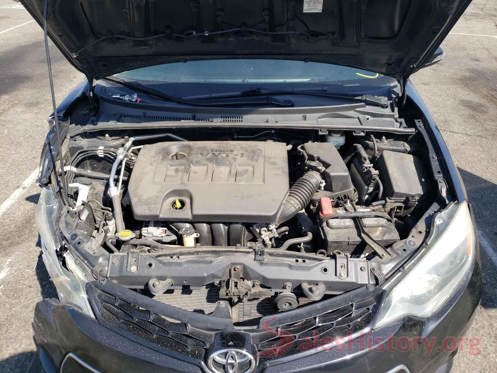 5YFBURHE6GP412165 2016 TOYOTA COROLLA