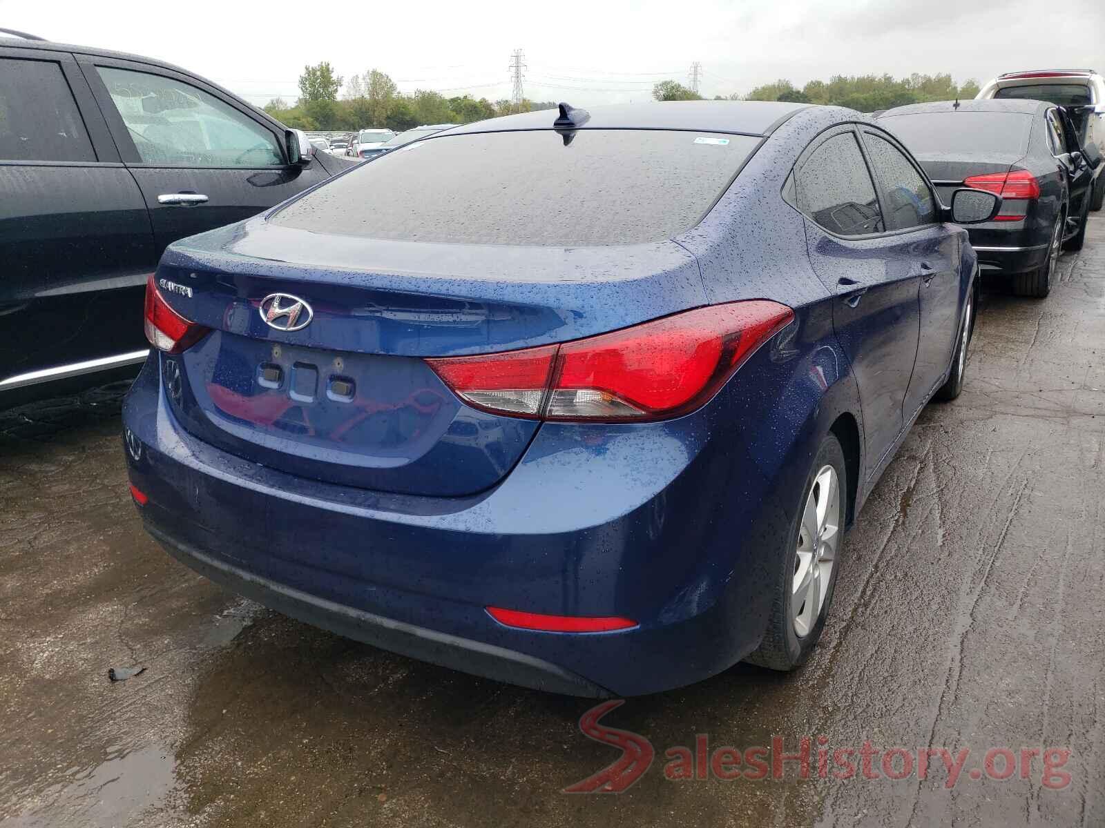 5NPDH4AE2GH705245 2016 HYUNDAI ELANTRA