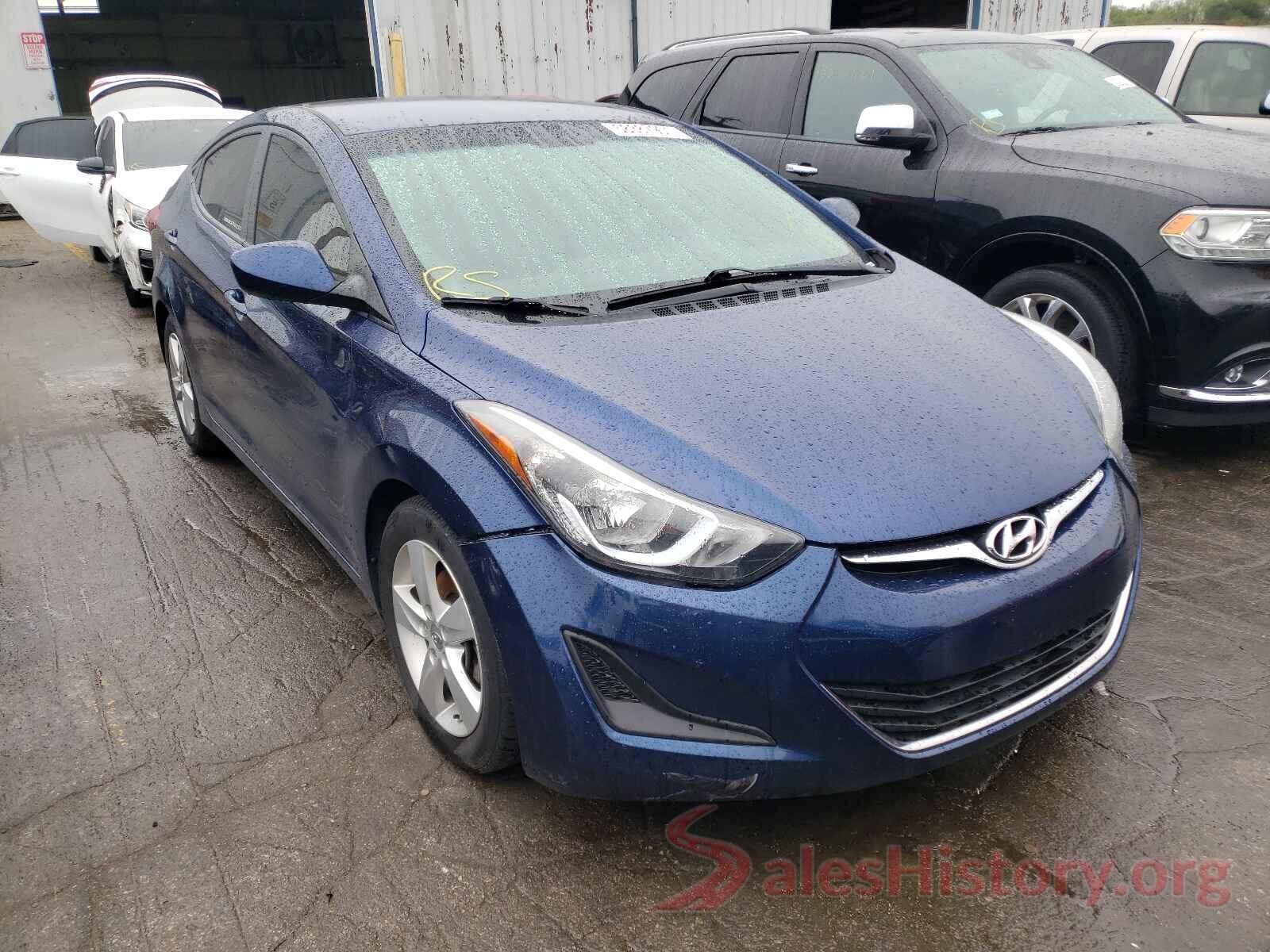 5NPDH4AE2GH705245 2016 HYUNDAI ELANTRA