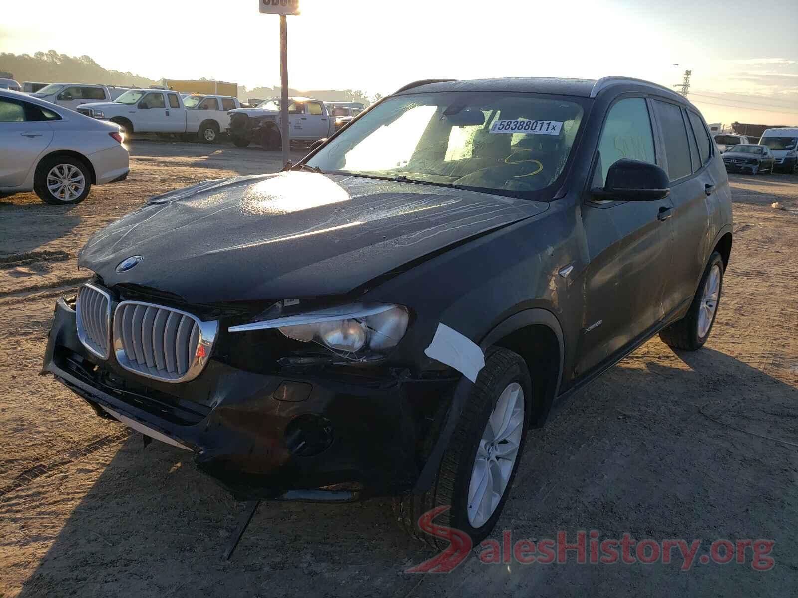 5UXWX9C55H0D96375 2017 BMW X3