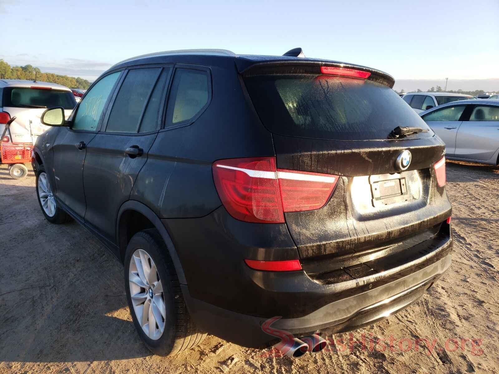 5UXWX9C55H0D96375 2017 BMW X3