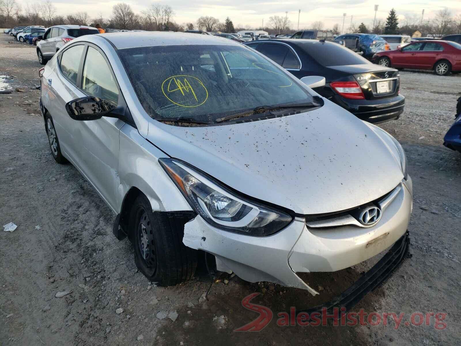 5NPDH4AE6GH664554 2016 HYUNDAI ELANTRA