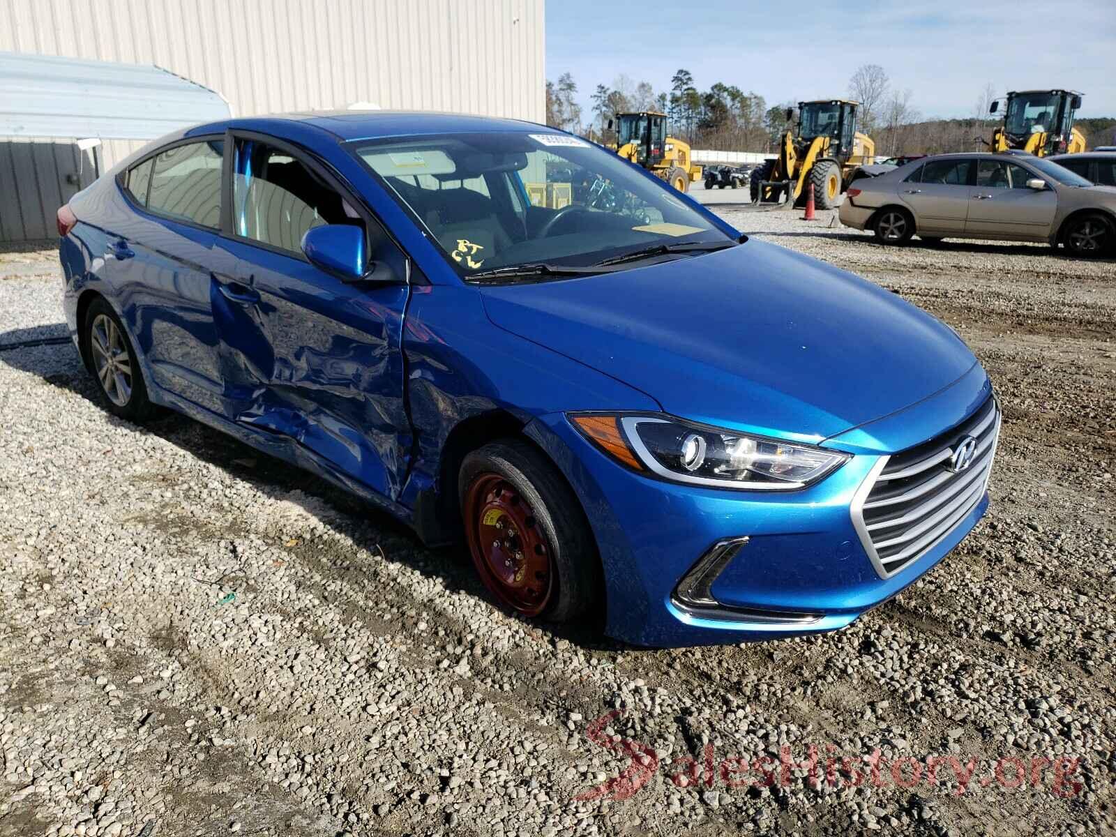 KMHD84LFXHU261122 2017 HYUNDAI ELANTRA