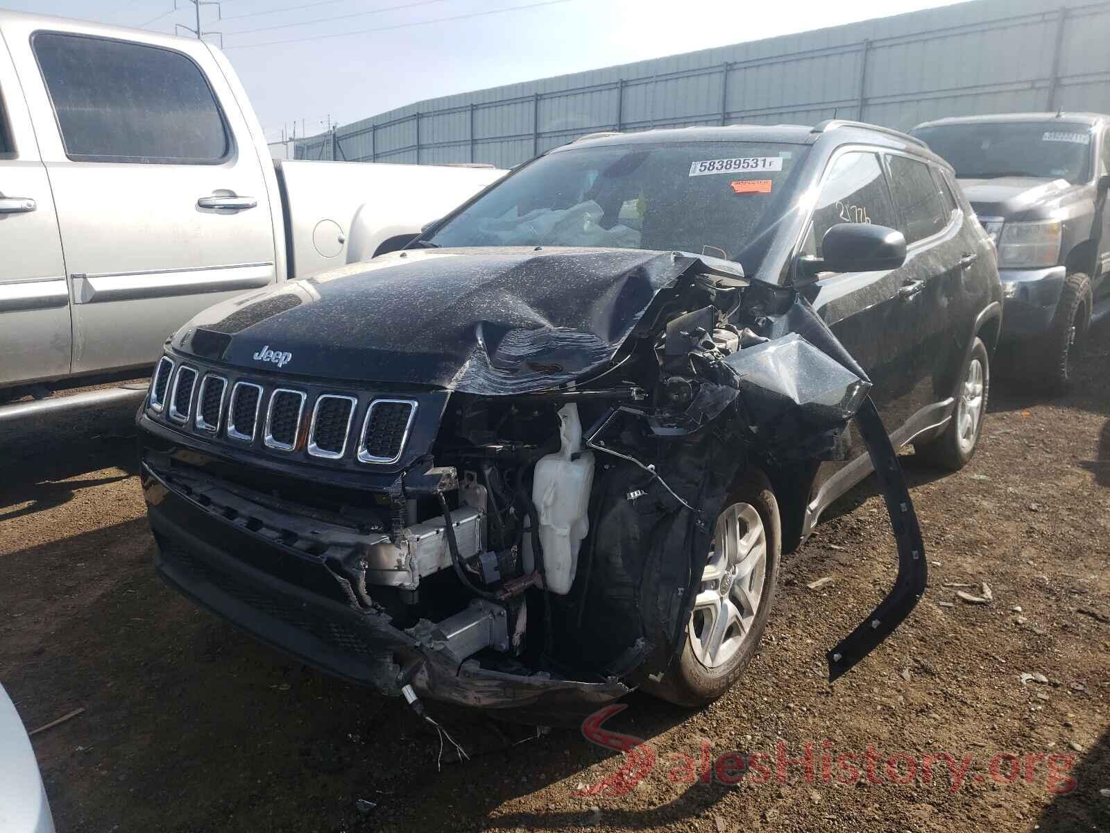 3C4NJCAB3LT121665 2020 JEEP COMPASS