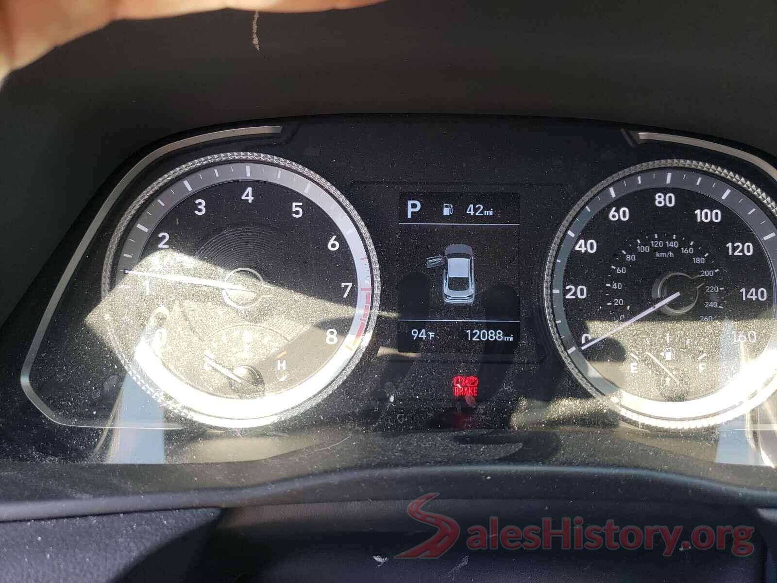 5NPEG4JA0MH124763 2021 HYUNDAI SONATA