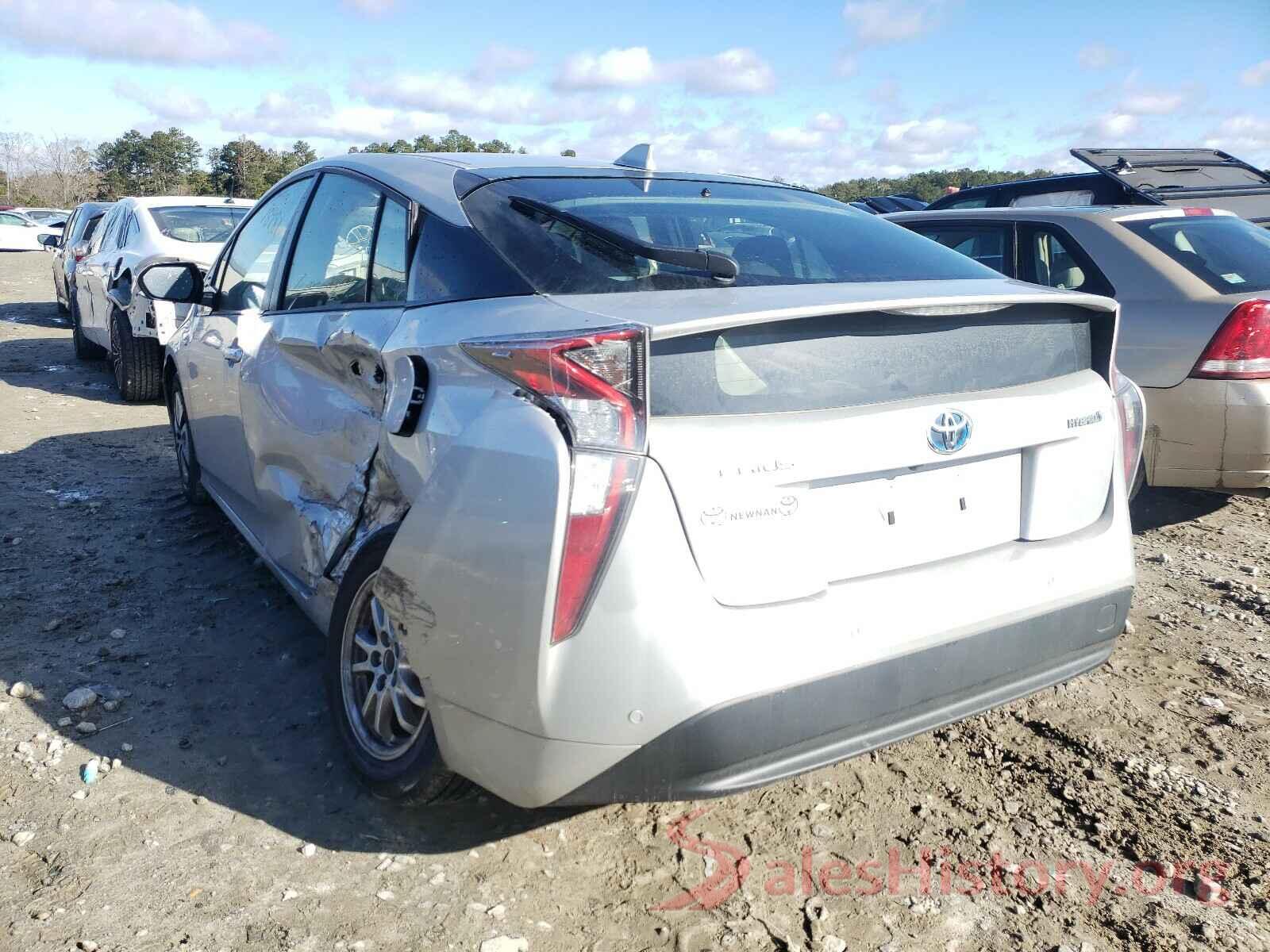 JTDKBRFU5J3588656 2018 TOYOTA PRIUS