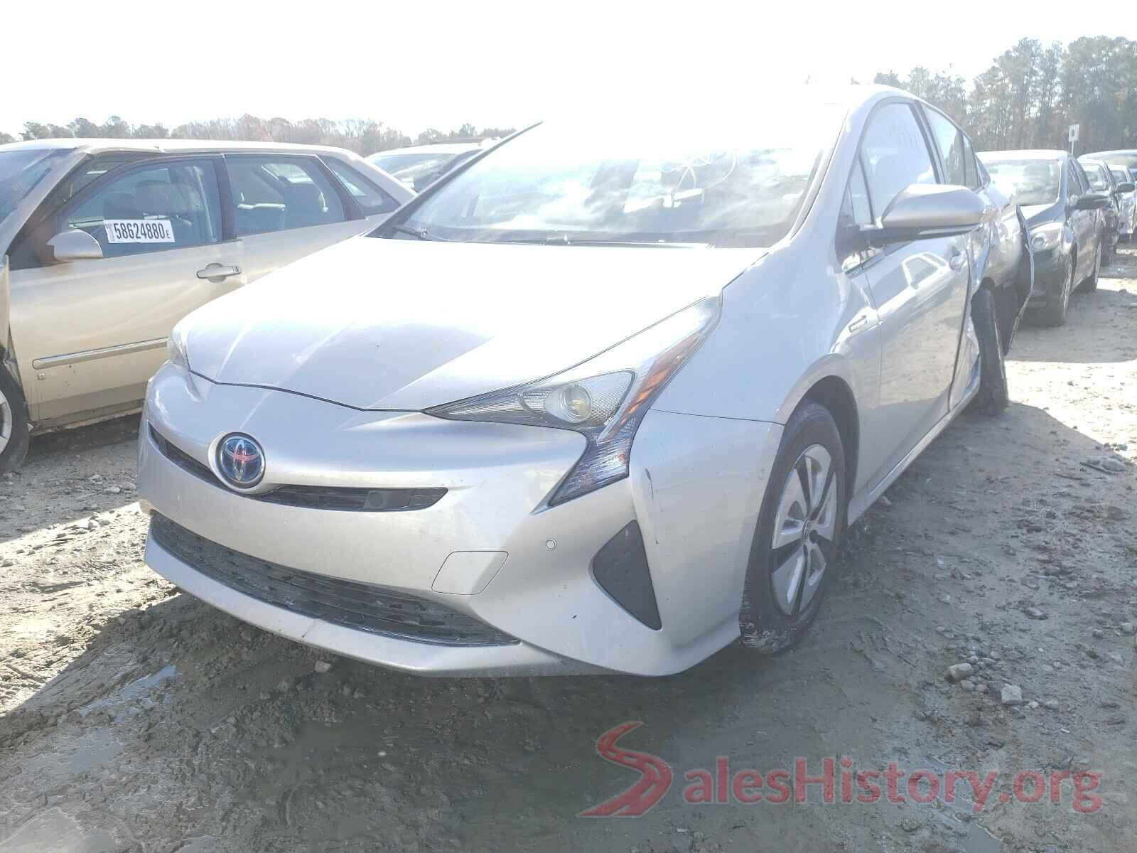 JTDKBRFU5J3588656 2018 TOYOTA PRIUS