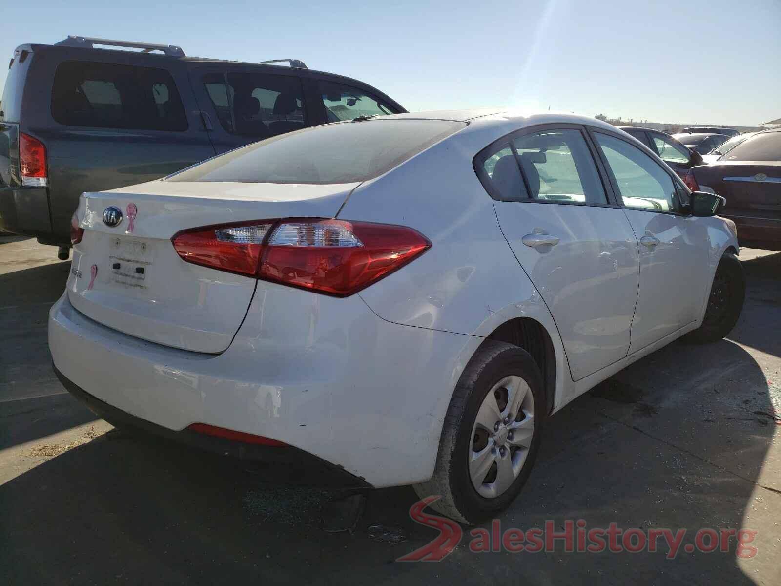 KNAFK4A63G5606594 2016 KIA FORTE