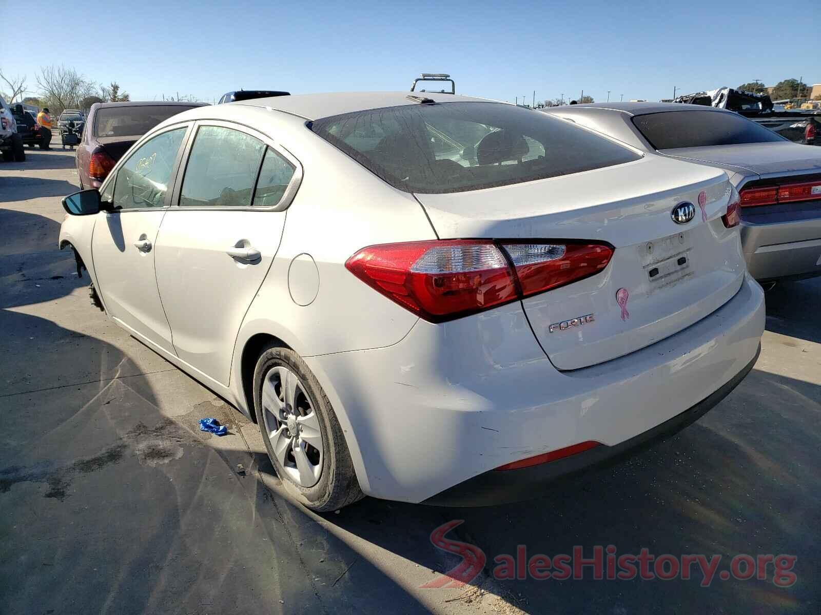 KNAFK4A63G5606594 2016 KIA FORTE