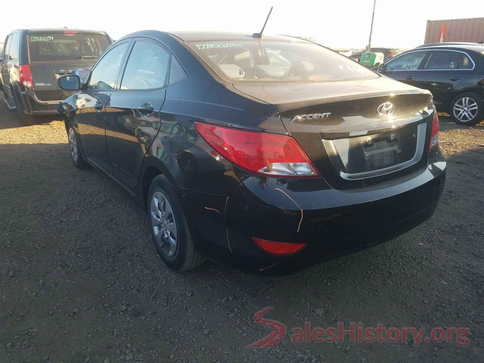 KMHCT4AE4GU082724 2016 HYUNDAI ACCENT