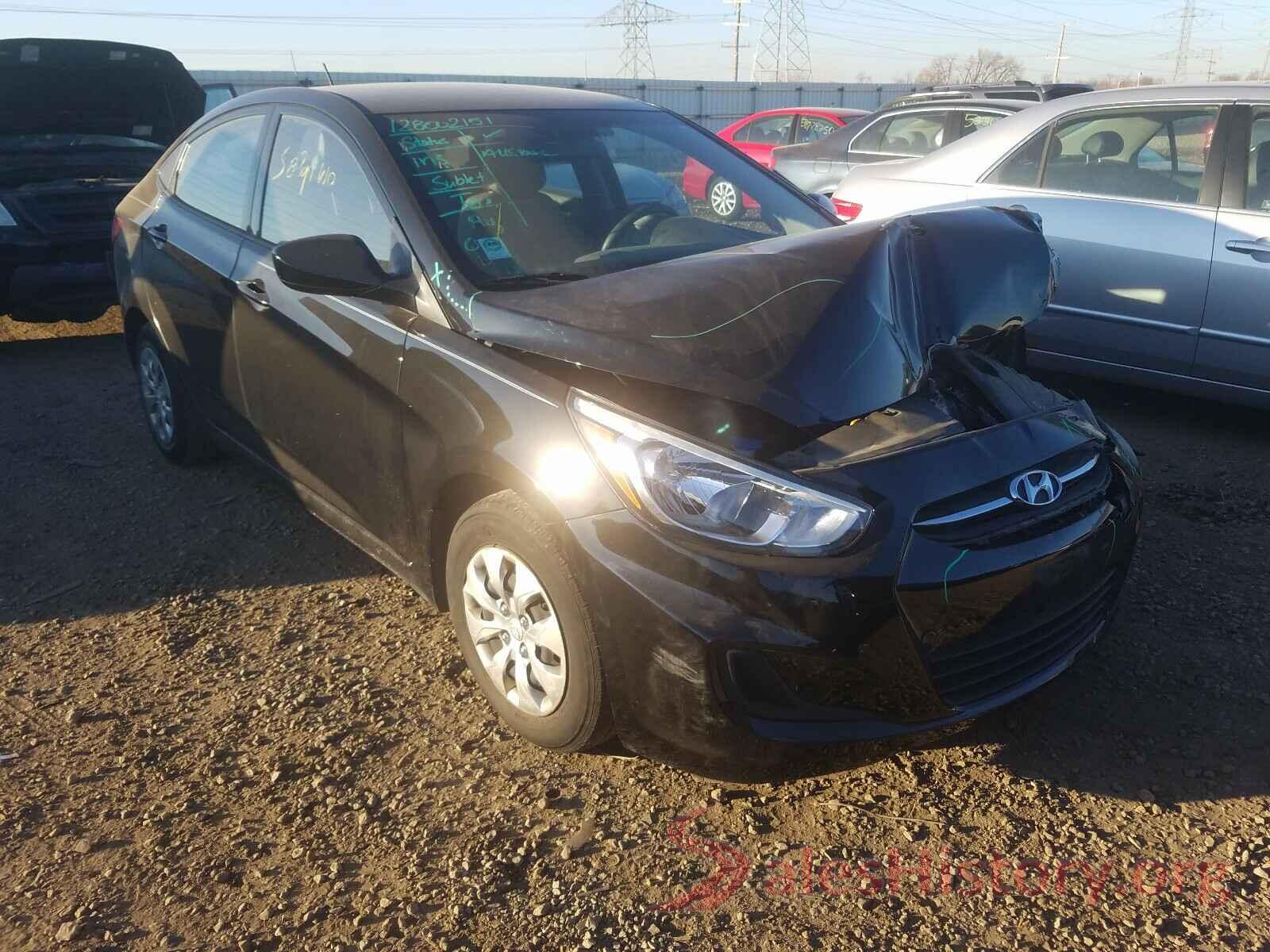 KMHCT4AE4GU082724 2016 HYUNDAI ACCENT