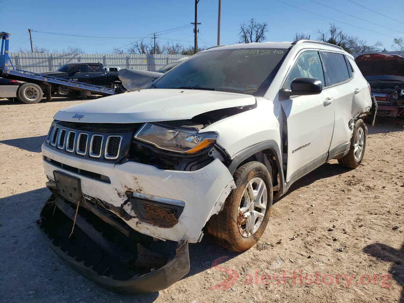 3C4NJCAB5KT743635 2019 JEEP COMPASS