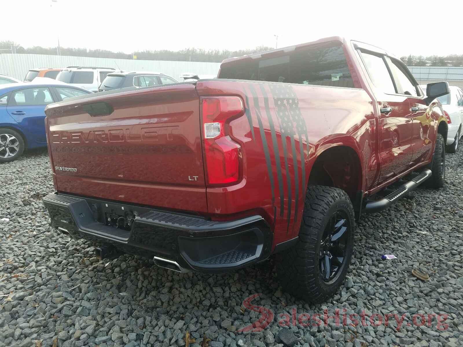 1GCPYFEDXKZ113233 2019 CHEVROLET SILVERADO