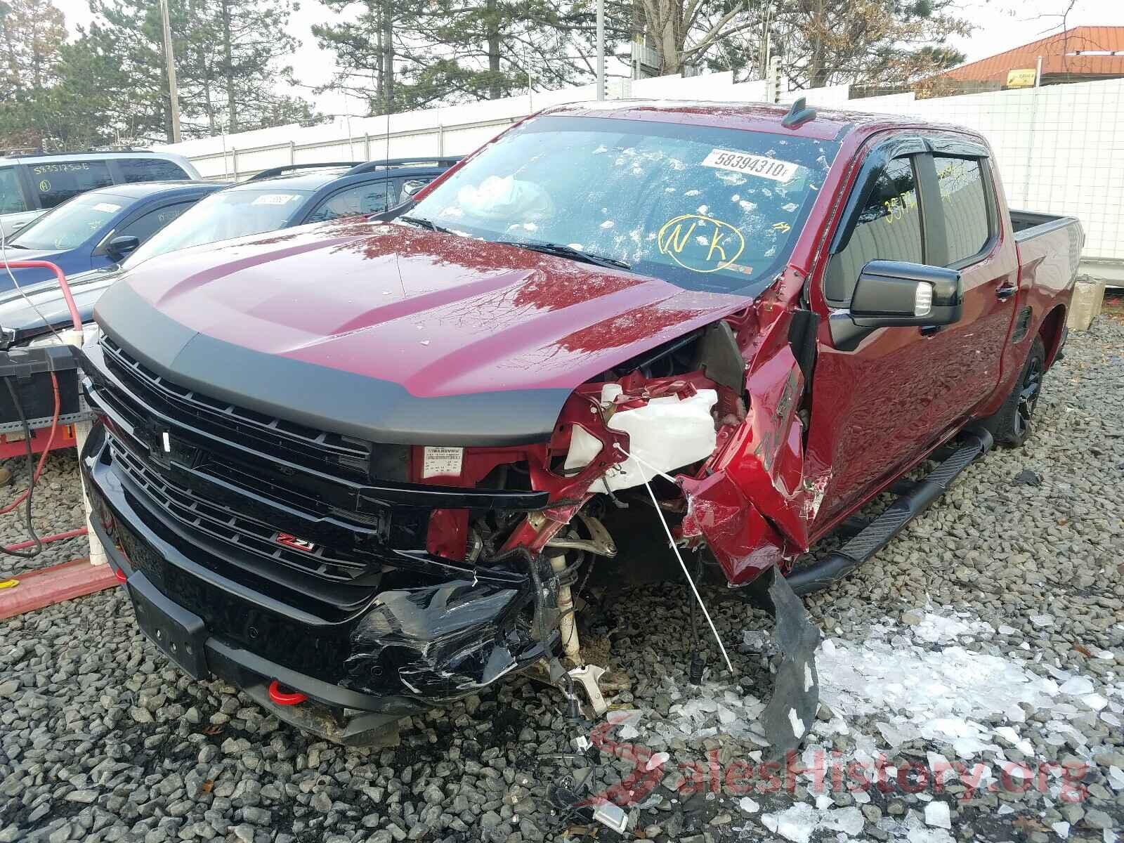 1GCPYFEDXKZ113233 2019 CHEVROLET SILVERADO