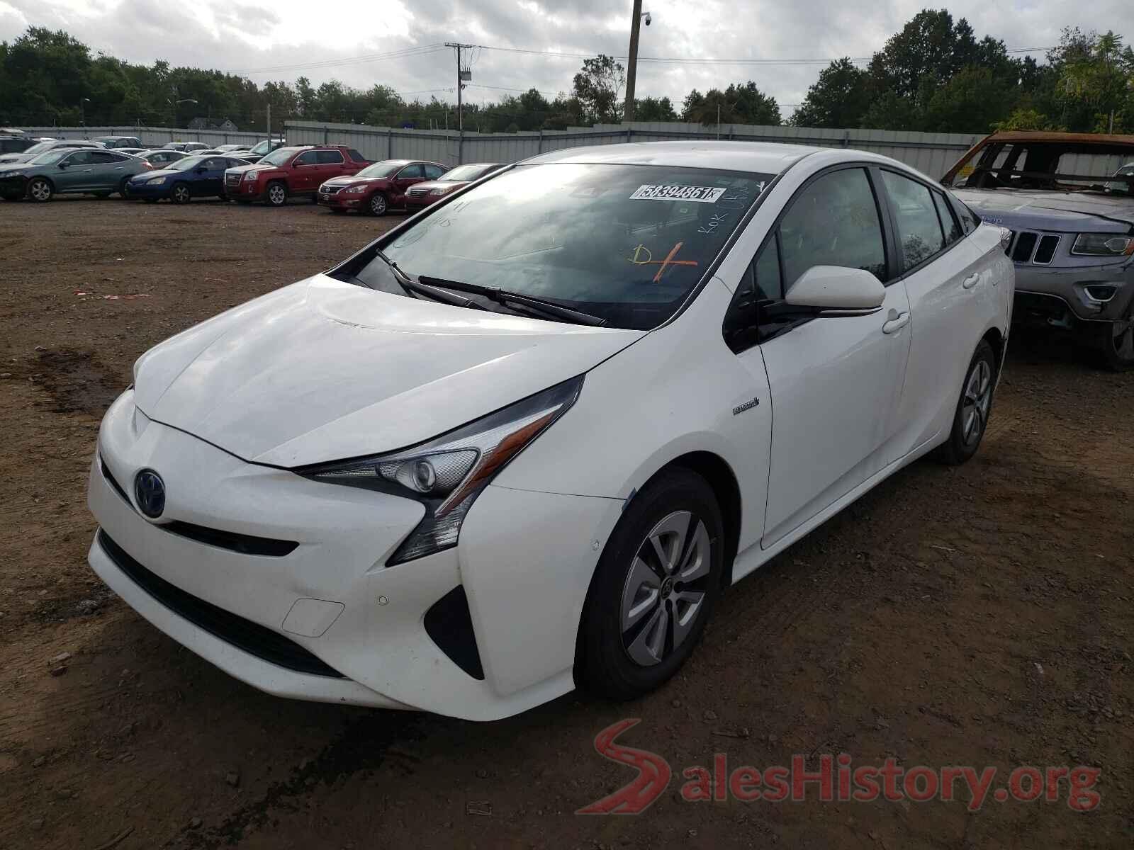 JTDKBRFU8J3587937 2018 TOYOTA PRIUS