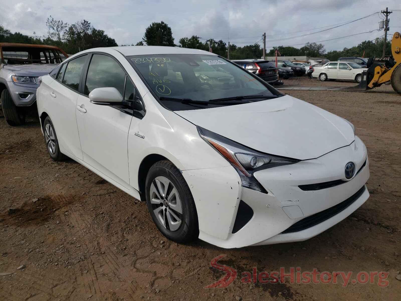 JTDKBRFU8J3587937 2018 TOYOTA PRIUS