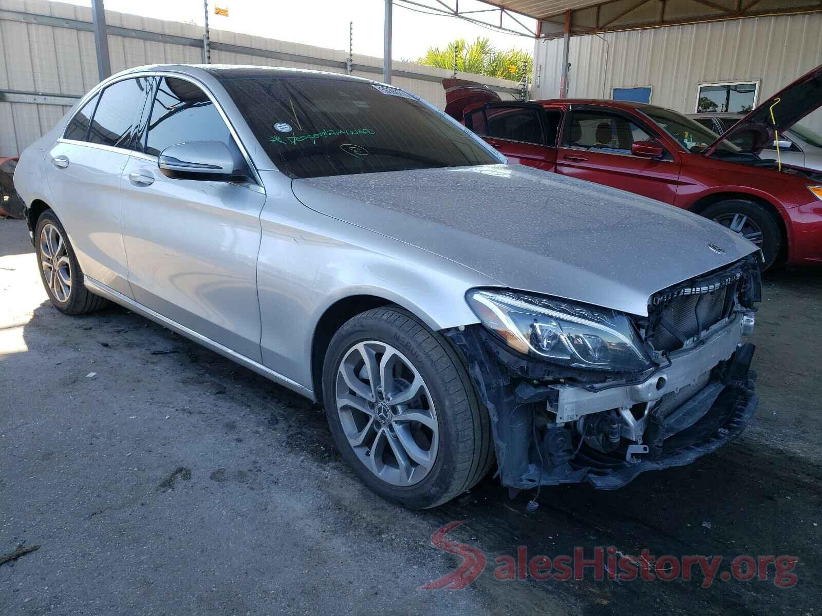 55SWF4KB3JU236075 2018 MERCEDES-BENZ C CLASS