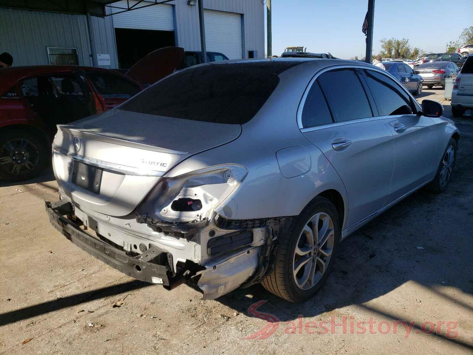 55SWF4KB3JU236075 2018 MERCEDES-BENZ C CLASS