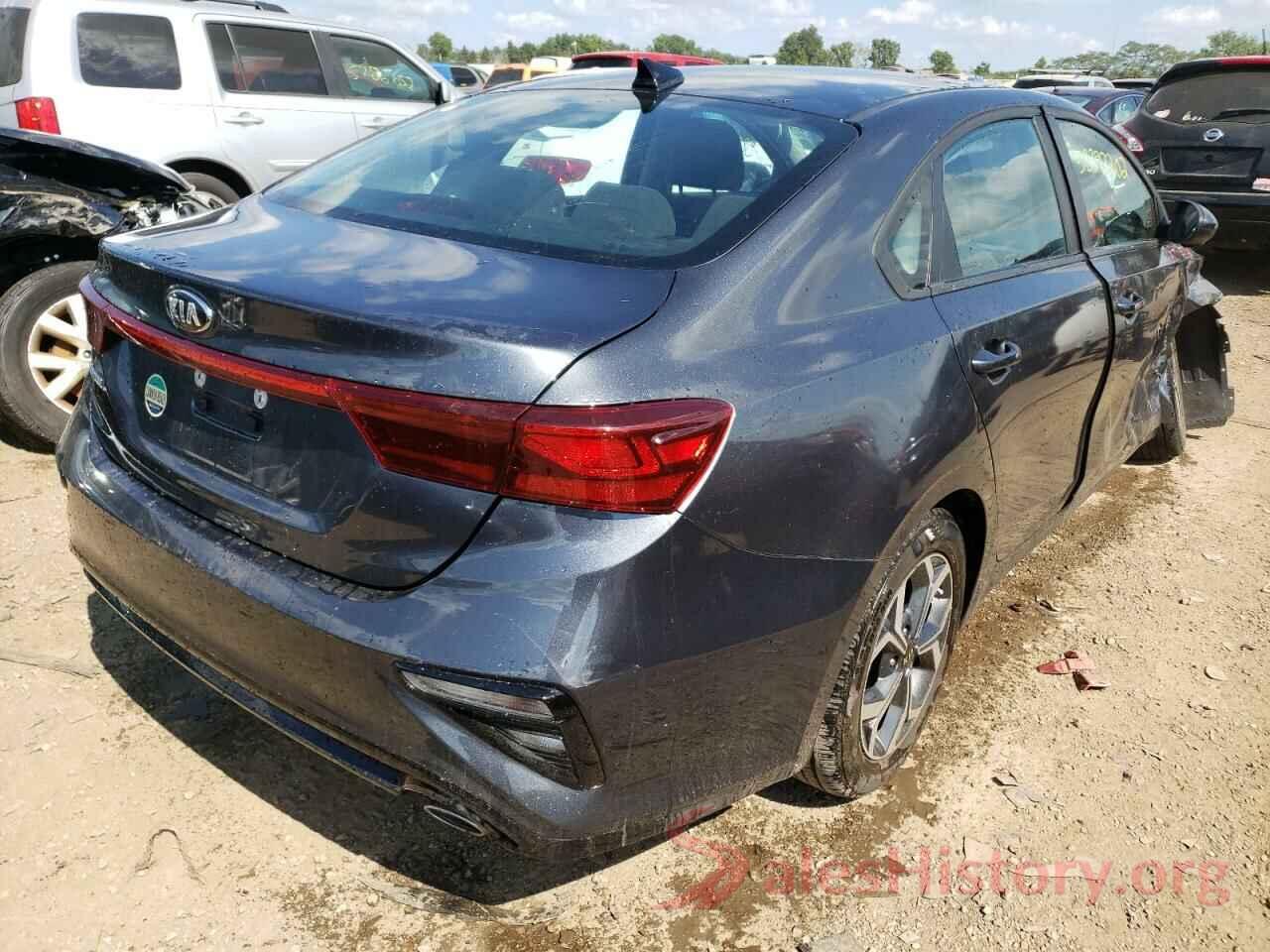 3KPF24AD9LE184346 2020 KIA FORTE