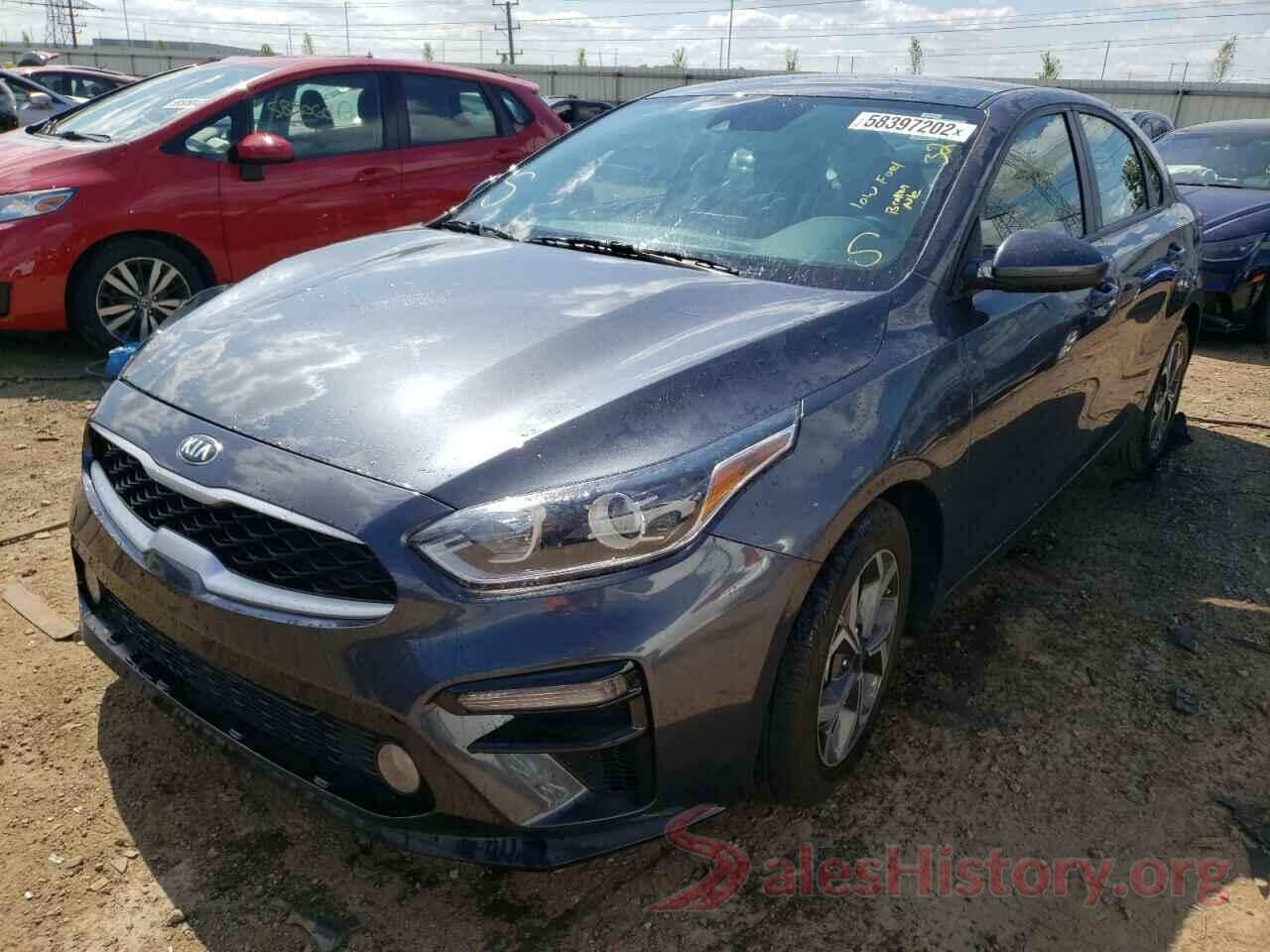 3KPF24AD9LE184346 2020 KIA FORTE