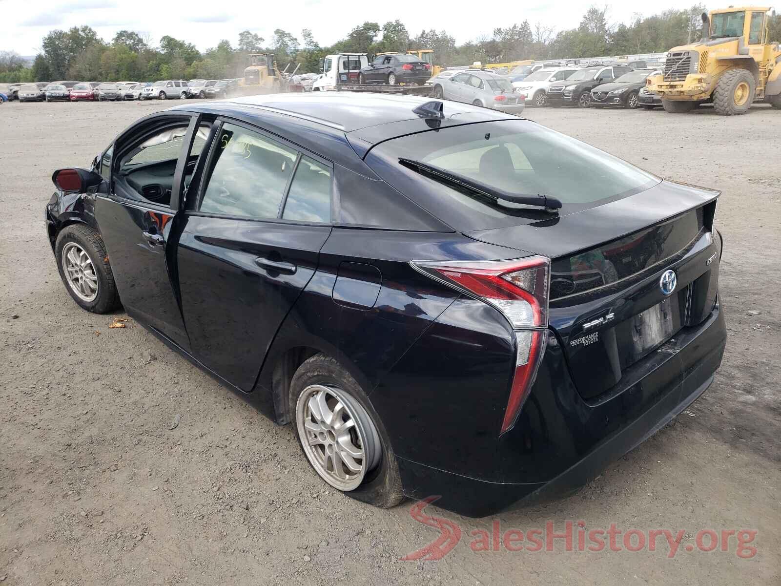 JTDKBRFU9H3551376 2017 TOYOTA PRIUS