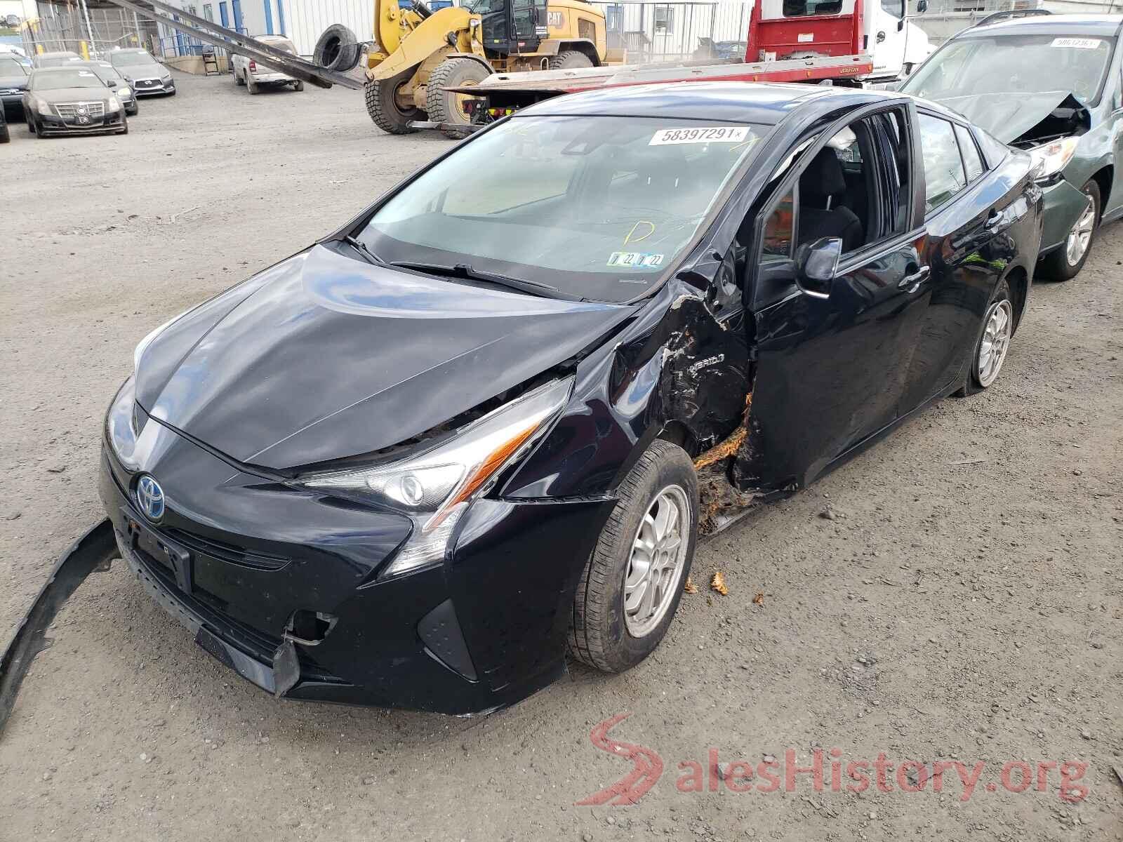 JTDKBRFU9H3551376 2017 TOYOTA PRIUS