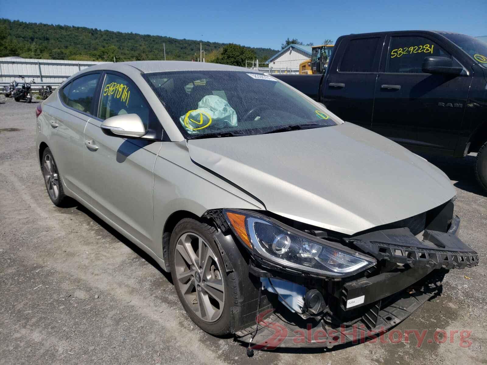 5NPD84LF4JH296761 2018 HYUNDAI ELANTRA