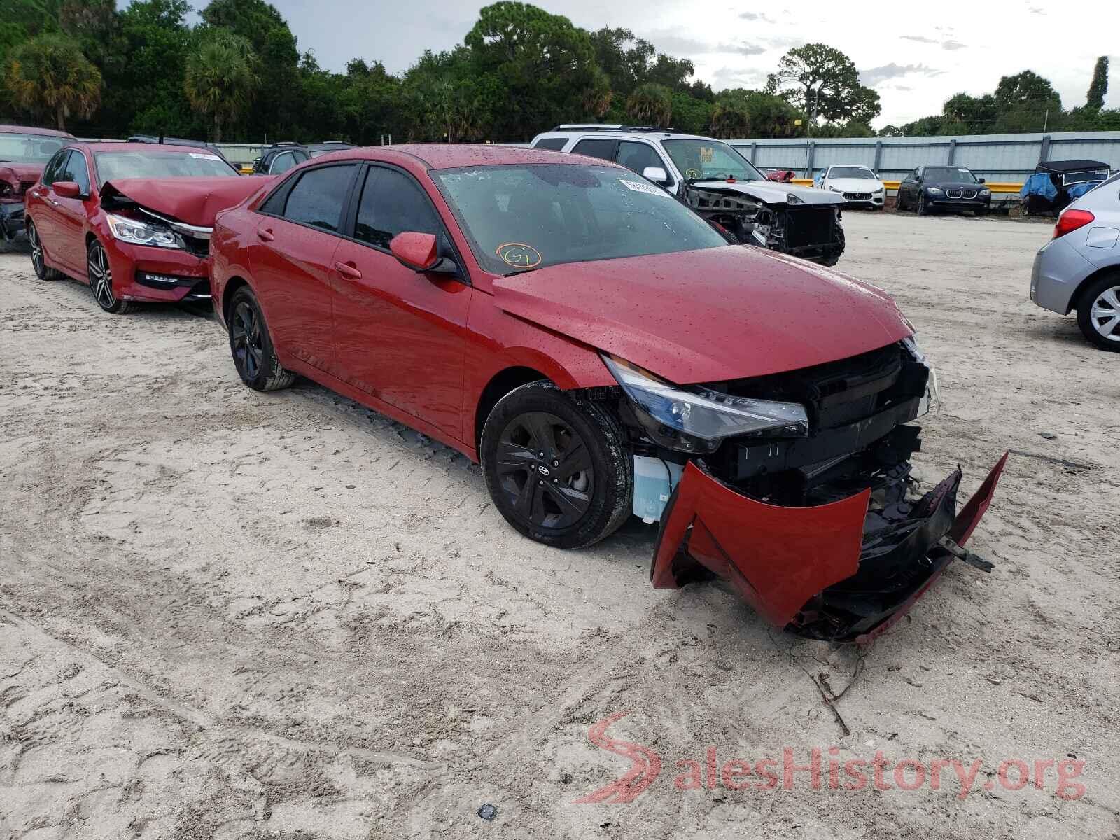 KMHLM4AGXMU072984 2021 HYUNDAI ELANTRA