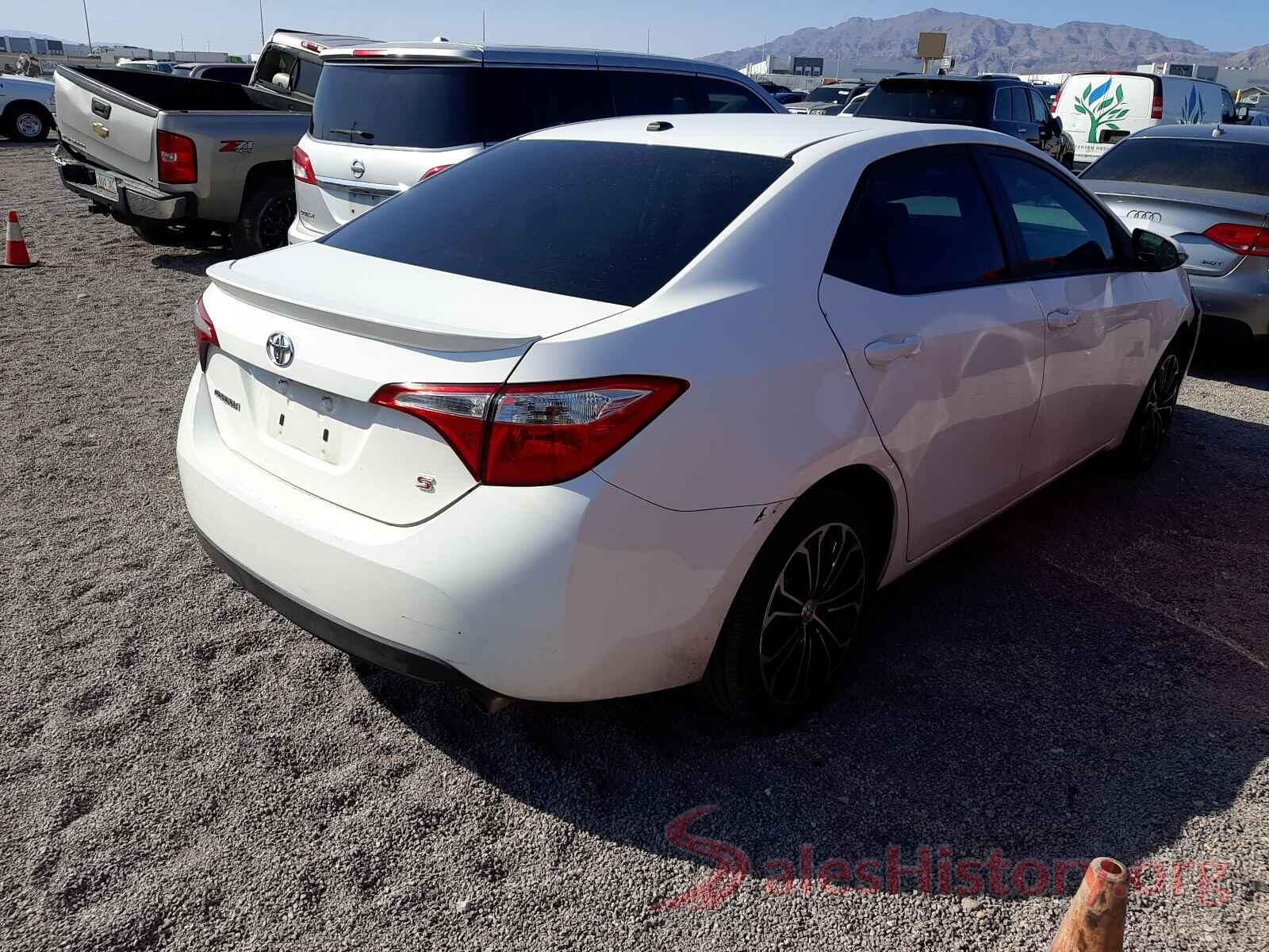 5YFBURHE2GP392626 2016 TOYOTA COROLLA