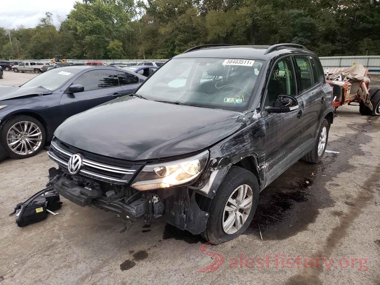 WVGAV7AX6GW005152 2016 VOLKSWAGEN TIGUAN