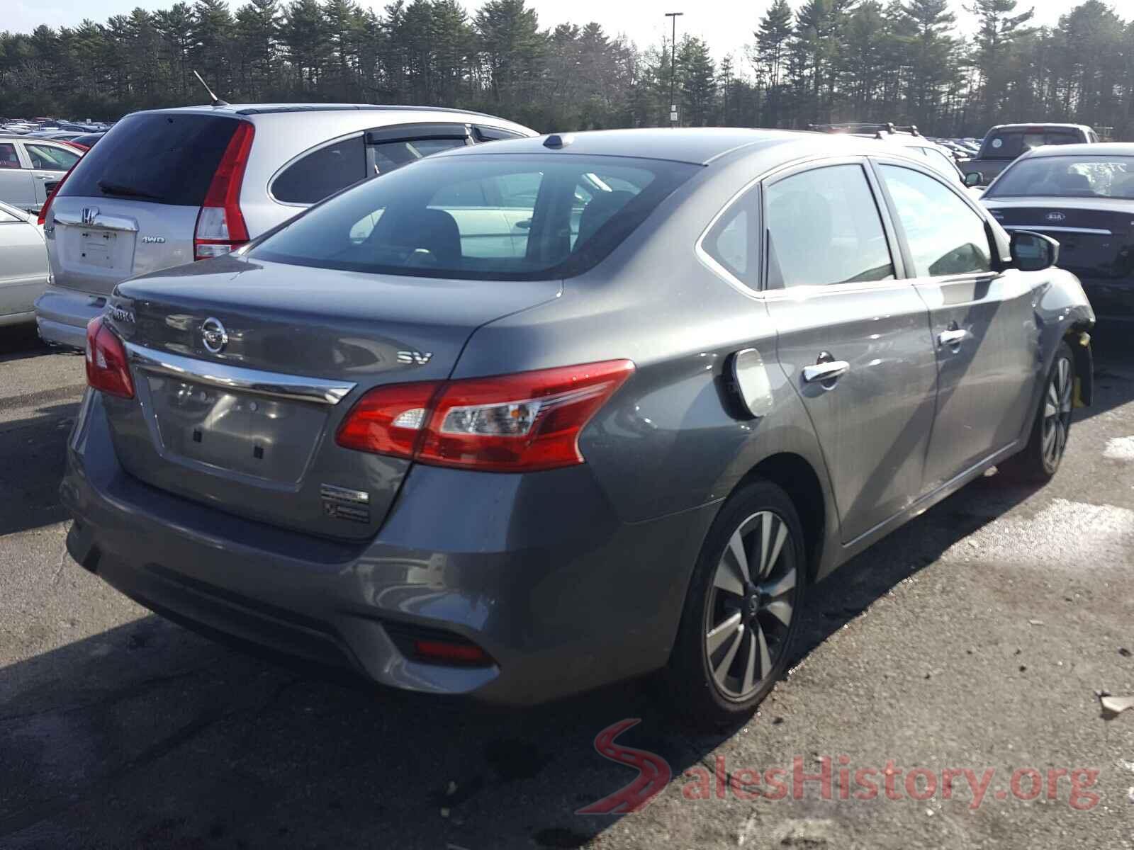 3N1AB7AP5KY260800 2019 NISSAN SENTRA