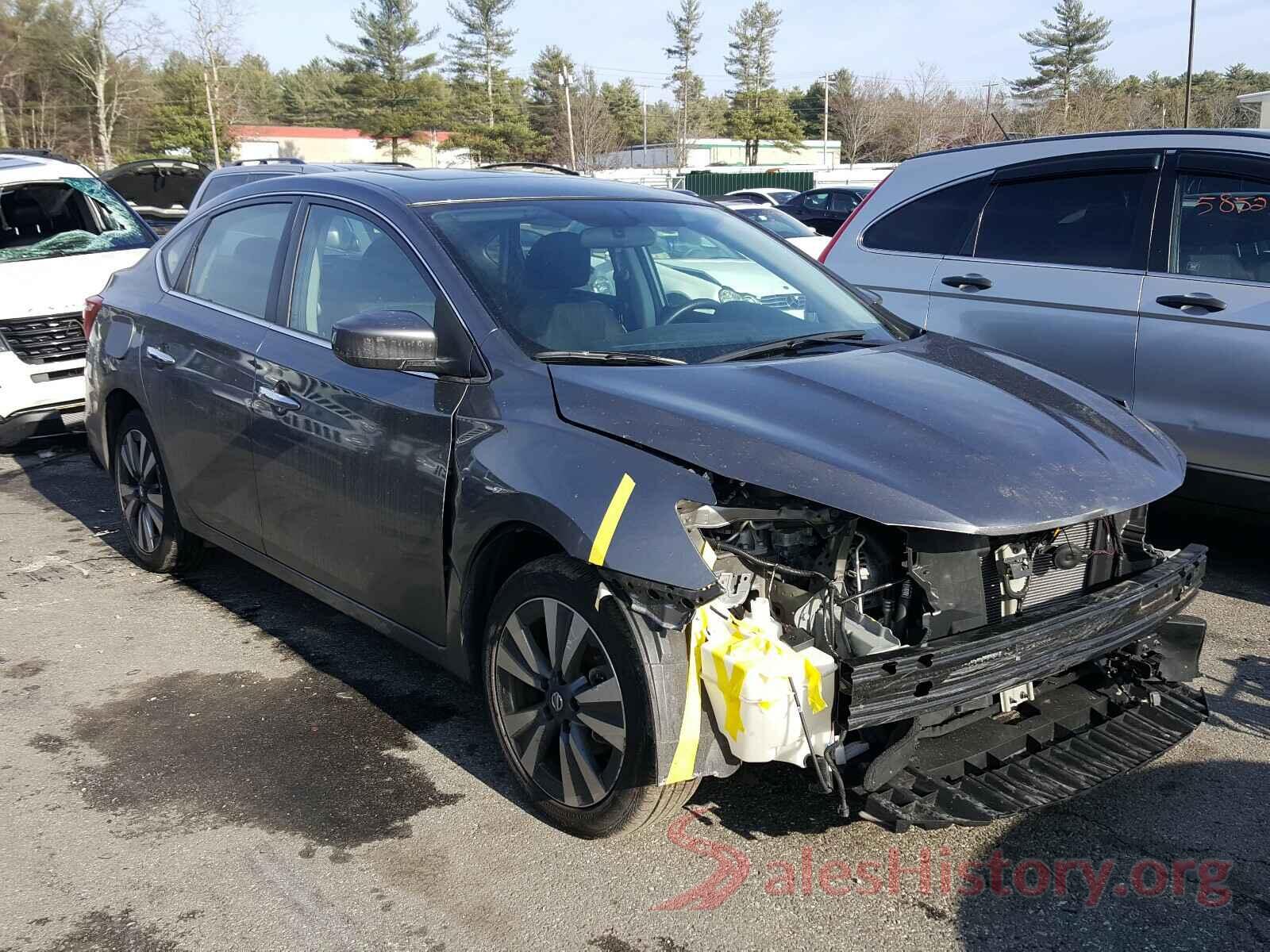 3N1AB7AP5KY260800 2019 NISSAN SENTRA