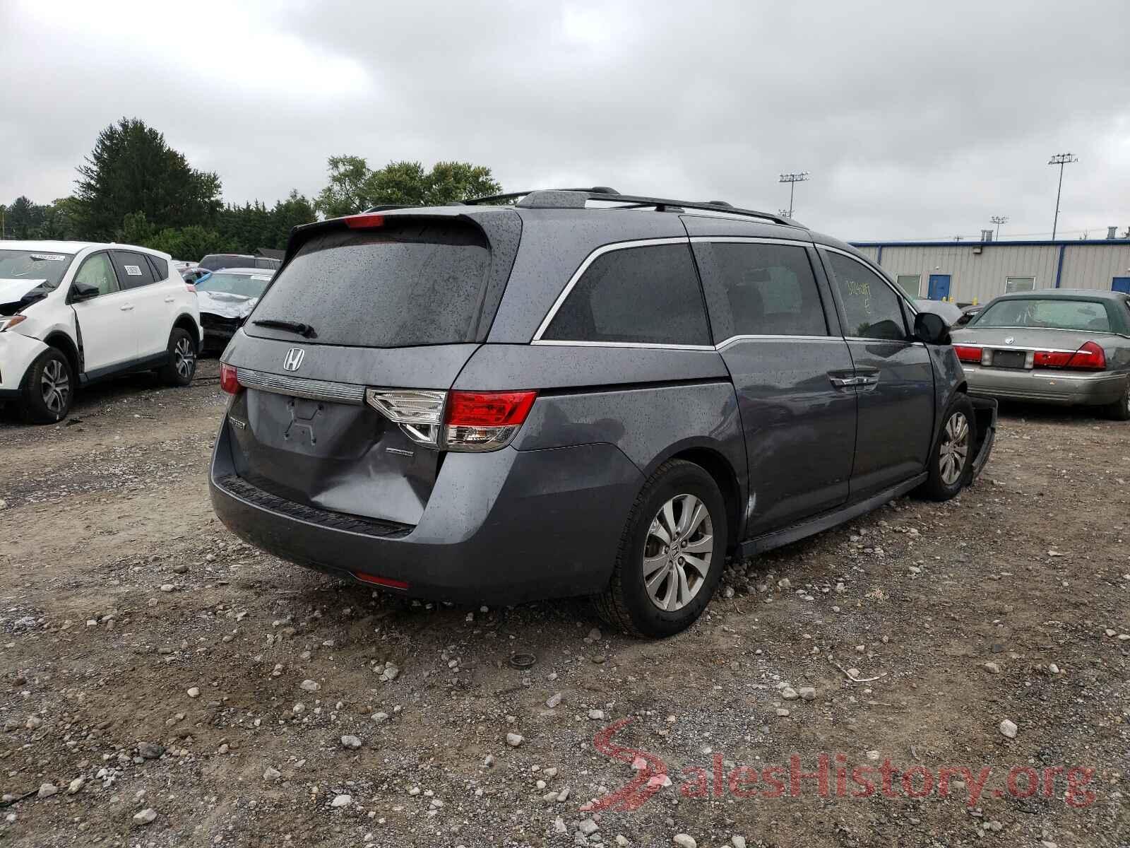 5FNRL5H39GB141798 2016 HONDA ODYSSEY