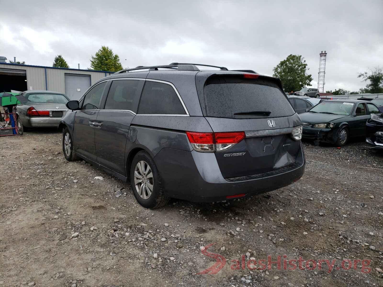 5FNRL5H39GB141798 2016 HONDA ODYSSEY