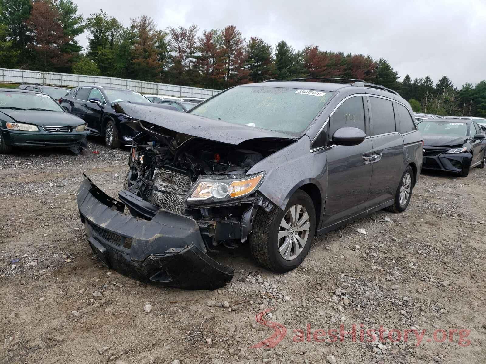 5FNRL5H39GB141798 2016 HONDA ODYSSEY