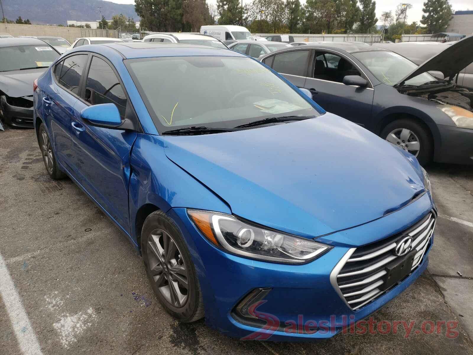 5NPD84LF8JH332967 2018 HYUNDAI ELANTRA