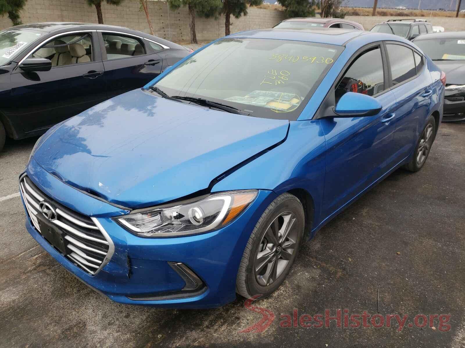 5NPD84LF8JH332967 2018 HYUNDAI ELANTRA