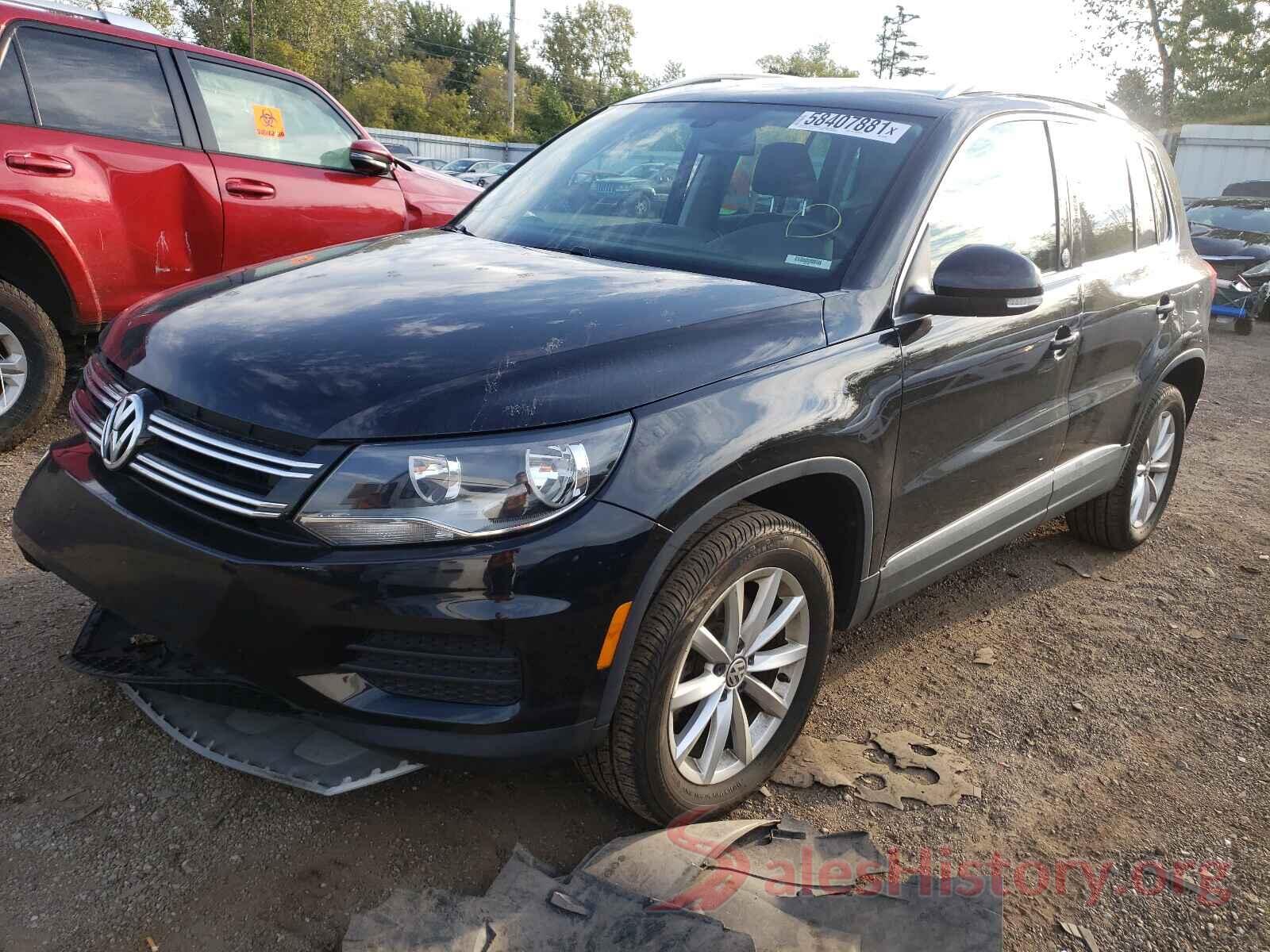 WVGSV7AX6HK032462 2017 VOLKSWAGEN TIGUAN