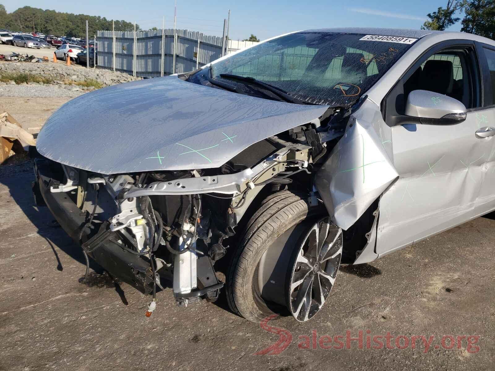 2T1BURHE4KC174129 2019 TOYOTA COROLLA